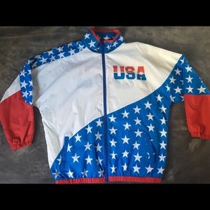 USA Bomber Windbreaker Jacket